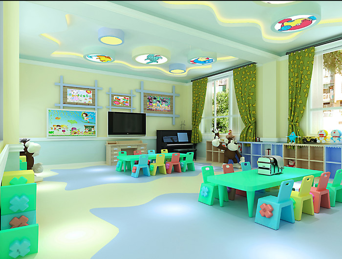 幼儿园教室装修设计效果图