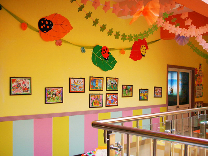 幼儿园色彩与室内环境的配合