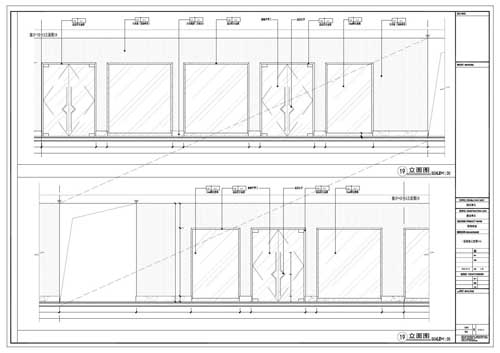 商场深化设计施工图一层立面图19