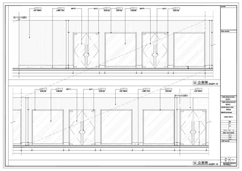 商场深化设计施工图一层立面图33