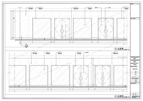 商场深化设计施工图一层立面图07