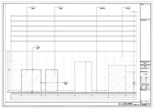 商场深化设计施工图二层立面图03