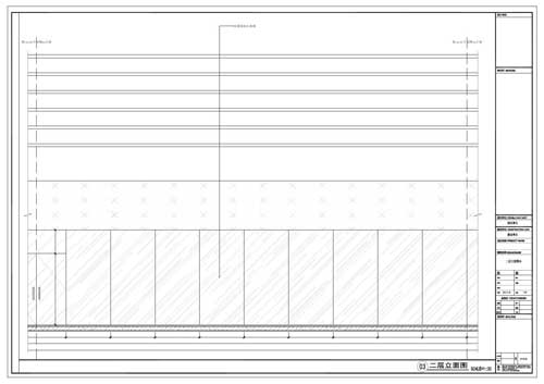 商场深化设计施工图二层立面图03