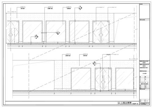 商场深化设计施工图二层立面图04