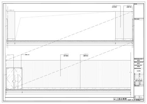 商场深化设计施工图二层立面图04