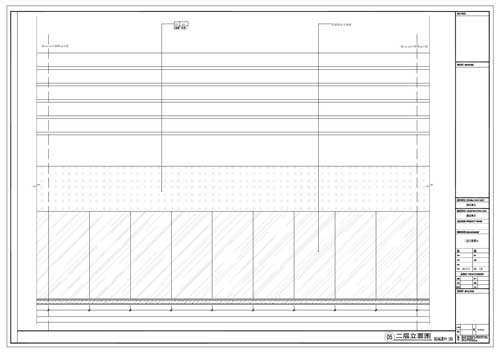 商场深化设计施工图二层立面图05