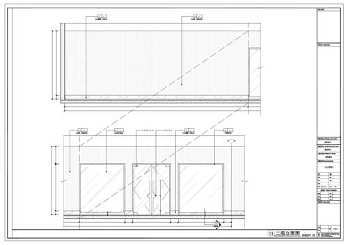 商场深化设计施工图二层立面图13