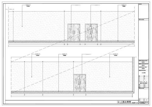商场深化设计施工图二层立面图33