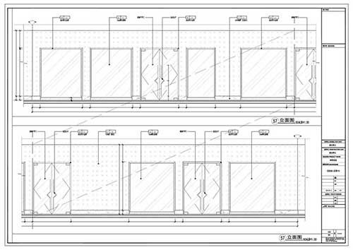 商场深化设计施工图一层立面图57