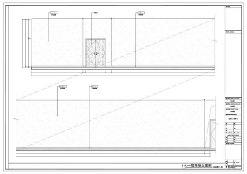 商场深化设计施工图一层立面图115