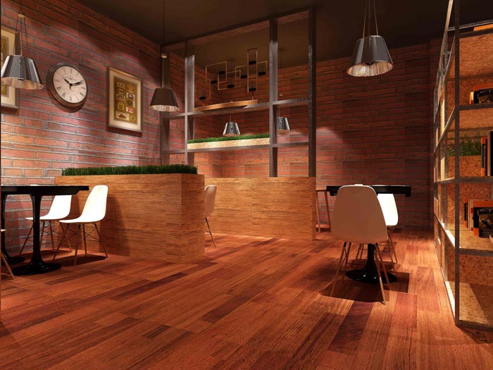 杭州创意工业风咖啡厅休息区域装修设计案例效果图
