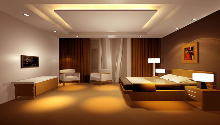 灯具展厅卧室装修设计效果图