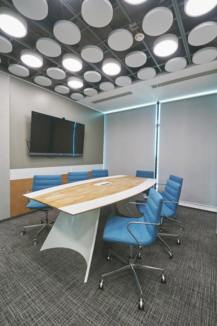 科技公司办公室会议室装修设计案例效果图