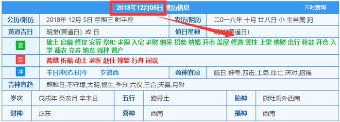 2018年12月05日装修吉日截图