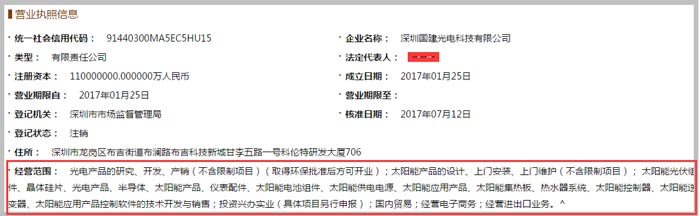 科技有限公司经营范围截图