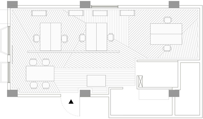 公寓改造工作室平面图