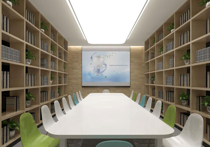 杭州办公空间会议室装修设计效果图