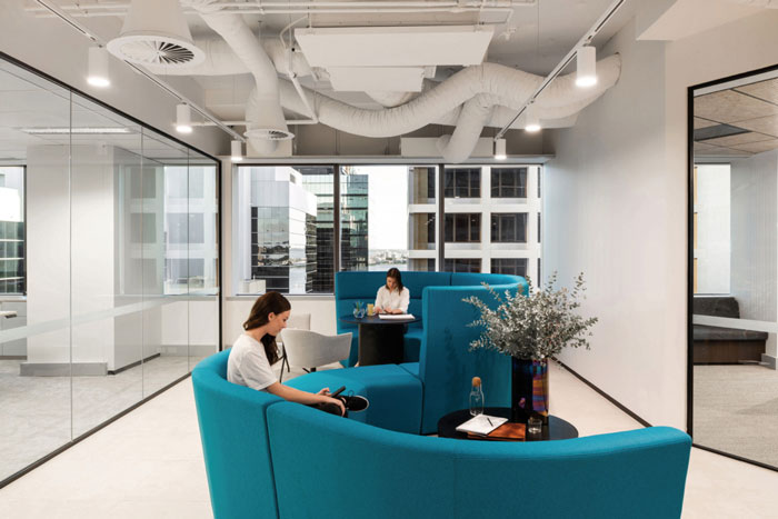 5000平方办公室休息区装修设计效果图
