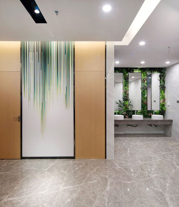 杭州建德办公室洗手间装修设计方案