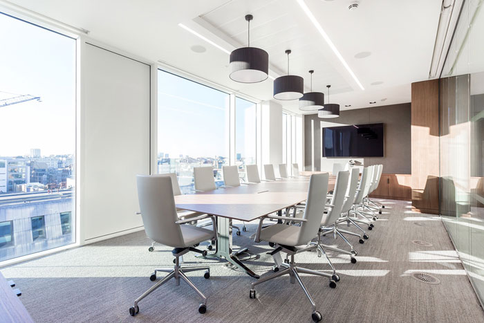 金融风投公司办公室会议室装修设计效果图
