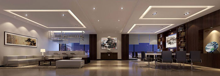 5层珠宝公司办公室五层董事长室装修设计效果图