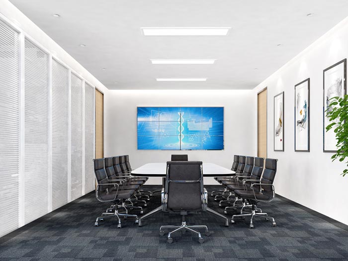 文具公司办公室会议室装修设计效果图
