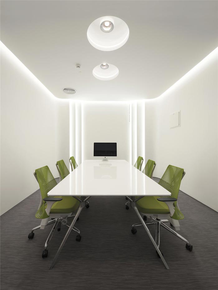 高科技公司办公室会议室装修设计效果图