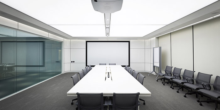 科技园区办公楼会议室装修设计效果图