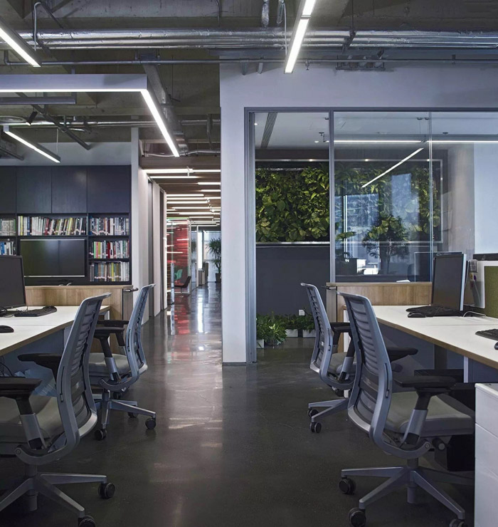 1150平方办公室办公区装修设计方案